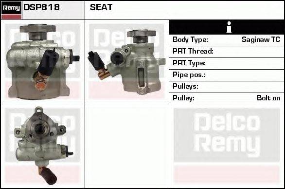 Гидравлический насос, рулевое управление DELCO REMY DSP818