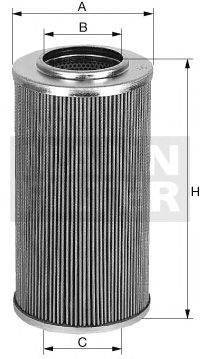 Фильтр, Гидравлическая система привода рабочего оборудования MANN-FILTER H 1360/1