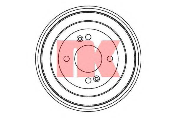 Тормозной барабан NK 253413